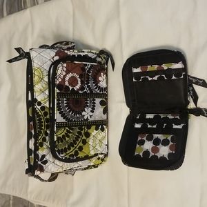 Vera Bradley Shoulder Bag with wallet. Never Used